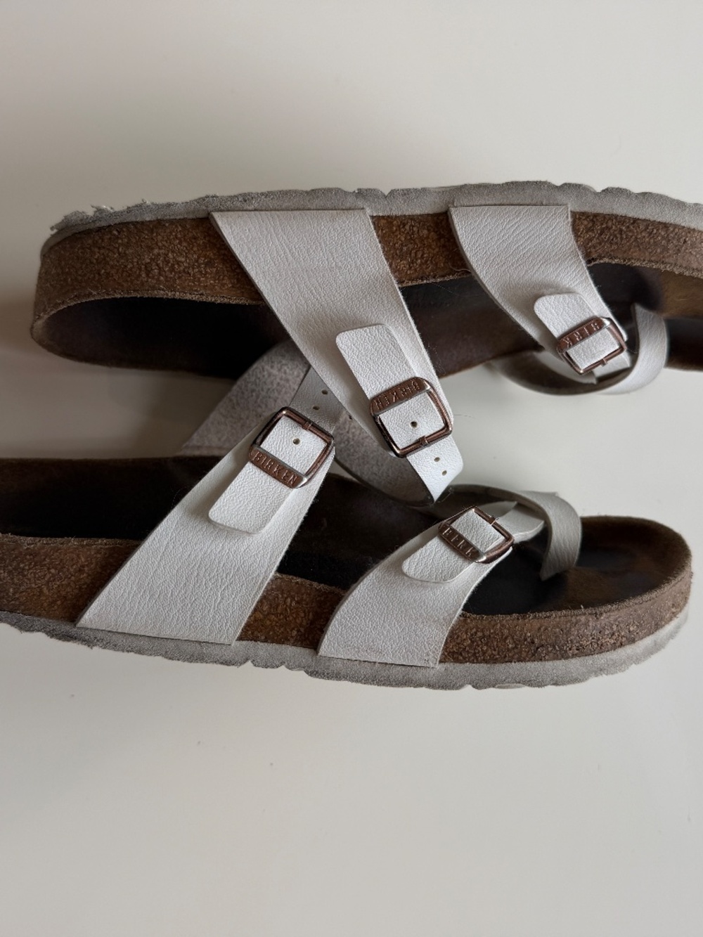 Birkenstock Mayari sandals, white, women's size 39 - Picture 3 of 5